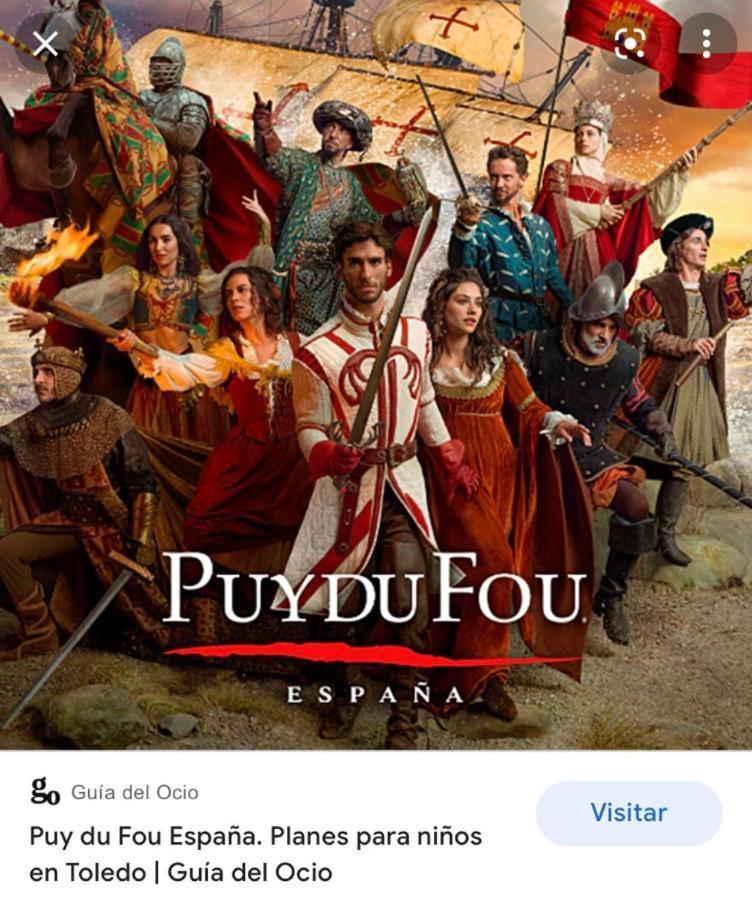 Casa Rosales Toledo A 10 Minutos De Puy Du Fou Villa Polan Bagian luar foto